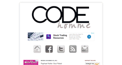 Desktop Screenshot of codehomme.com